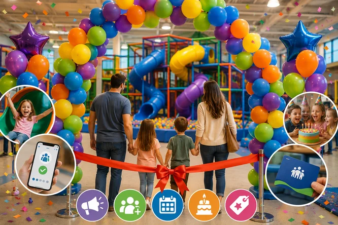 Indoor Playground Grand Opening Marketing Playbook
