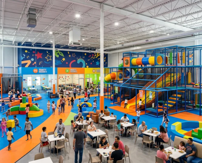 What Is the Ideal Size for an Indoor Playground?
